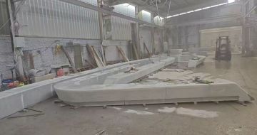 赣州 花岗岩整石坐凳拼装