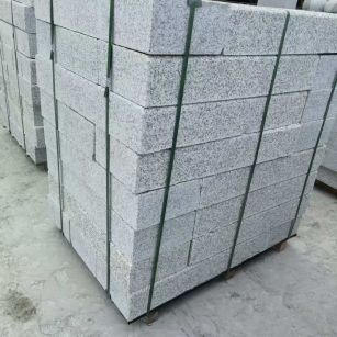 赣州 芙蓉白火烧两面路沿石