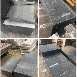 赣州 芝麻黑地铺石材