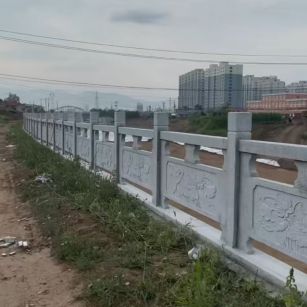 赣州 石材河道栏杆