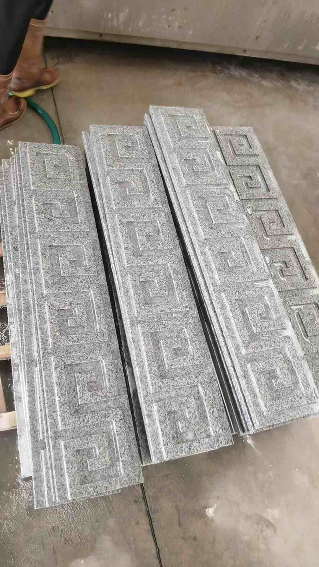 赣州 别墅回纹线条，雕刻