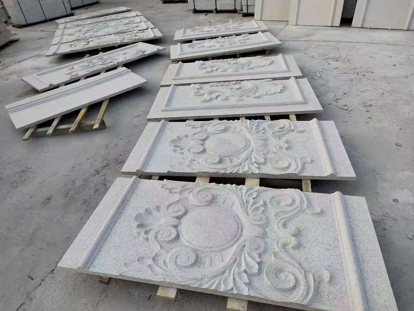 赣州 芝麻白干挂雕花板