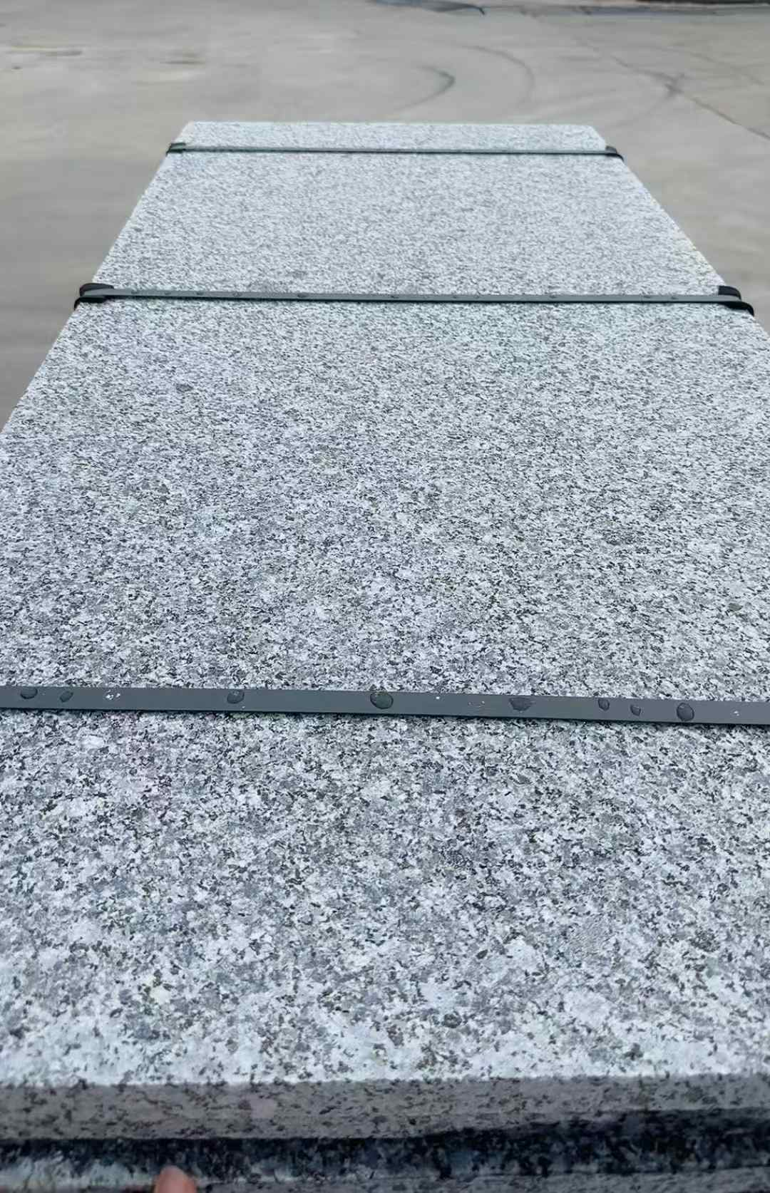 赣州 芝麻黑火烧面毛板，条板，半成品