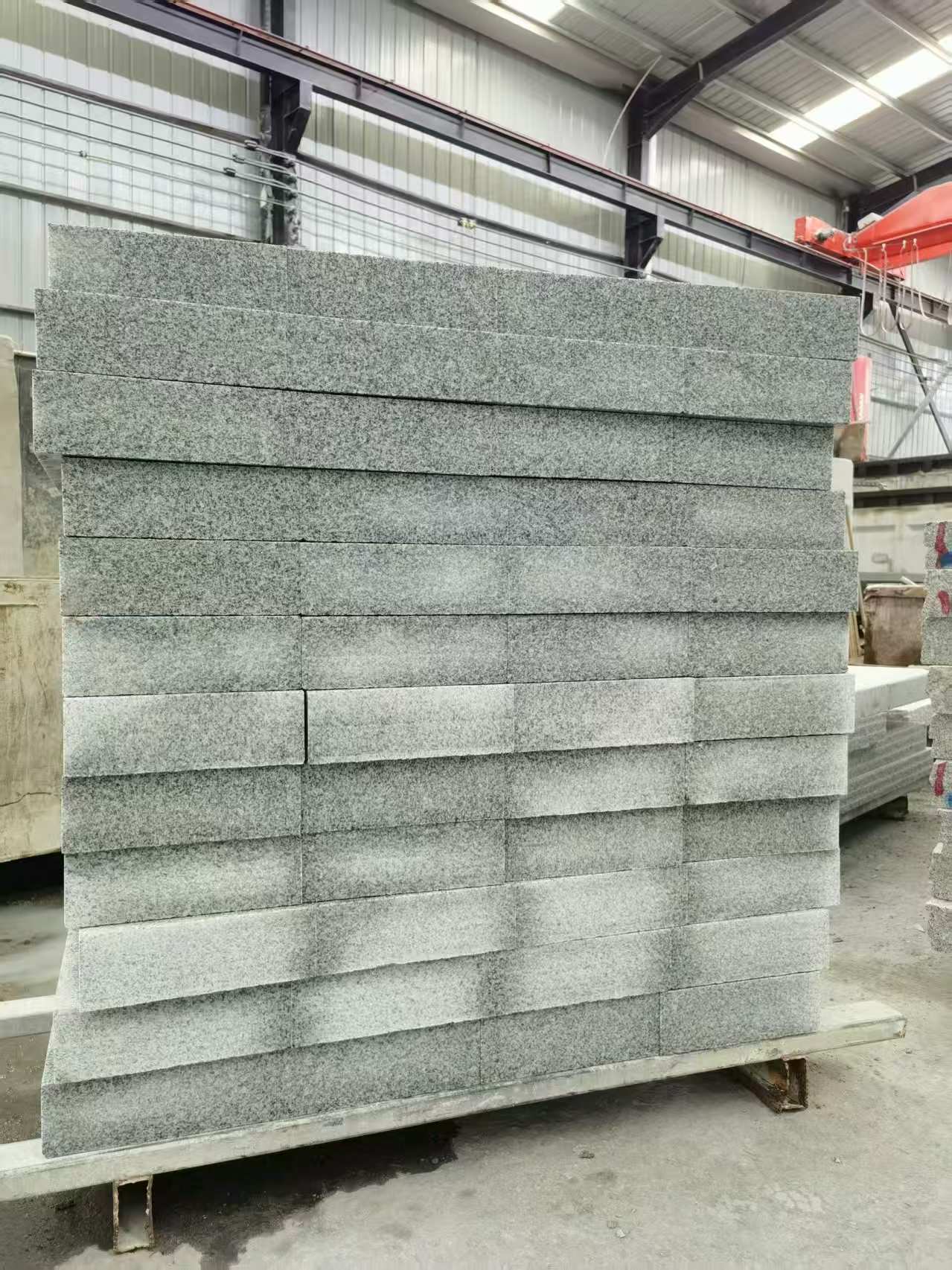 赣州 芝麻白10公分300*600广场地铺，A料定制，尺寸标准，厚薄均匀