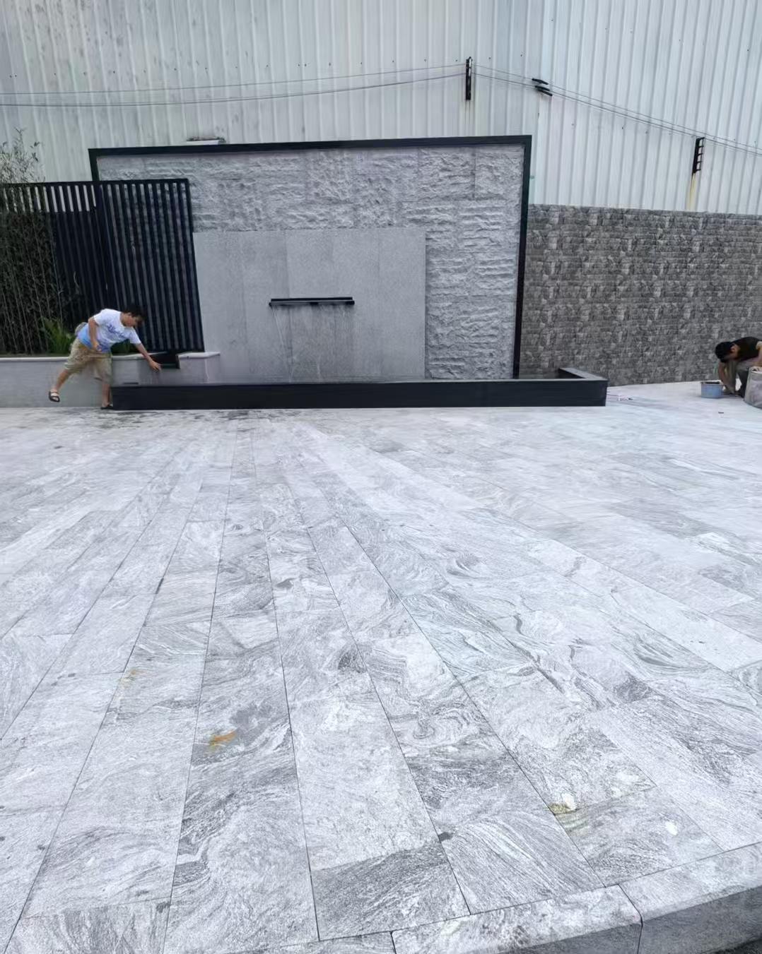 赣州 浪淘沙铺装效果