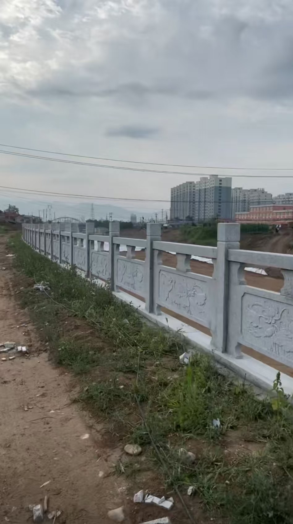 赣州 石材河道栏杆