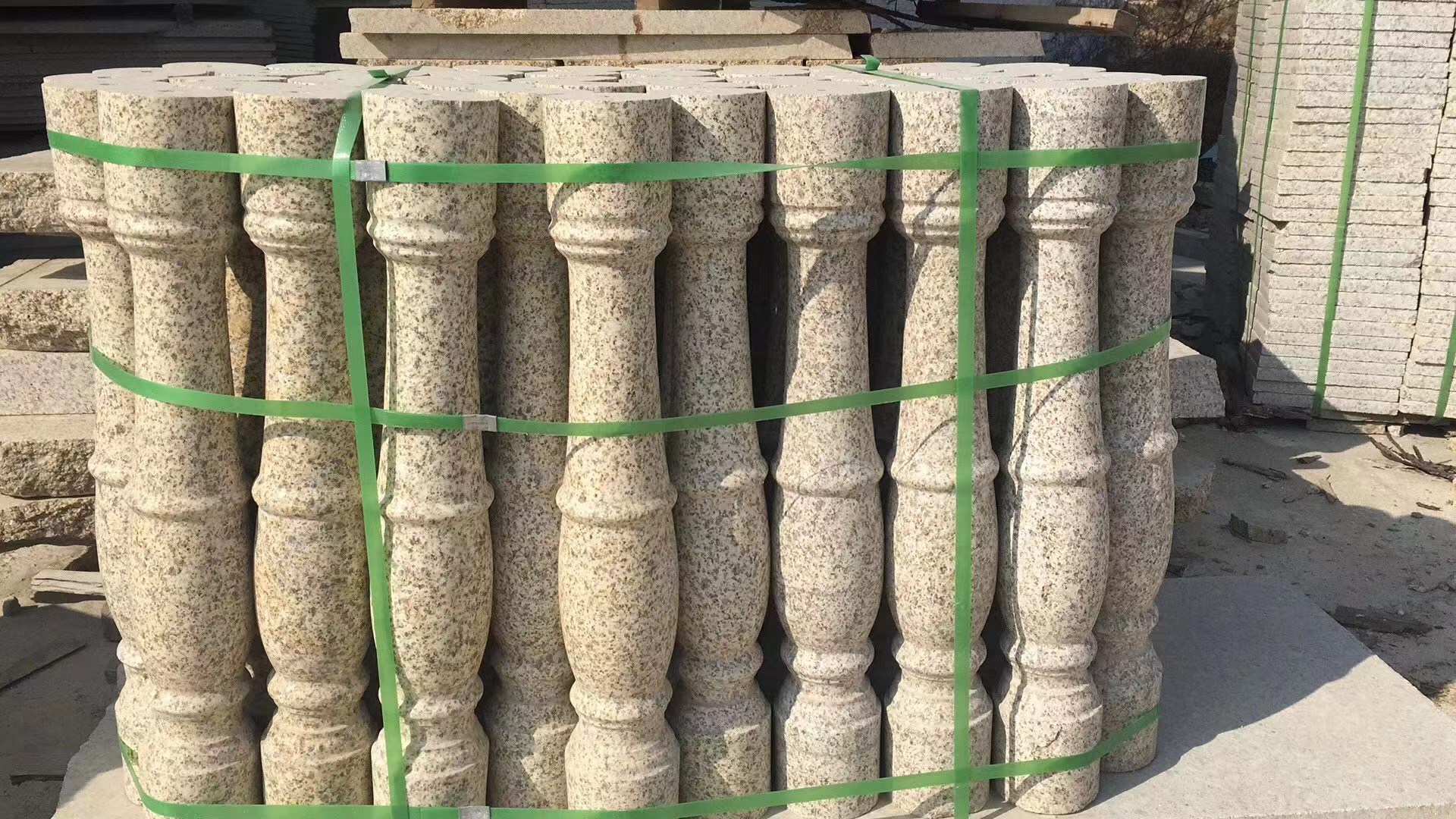 赣州黄金麻石栏杆扶手